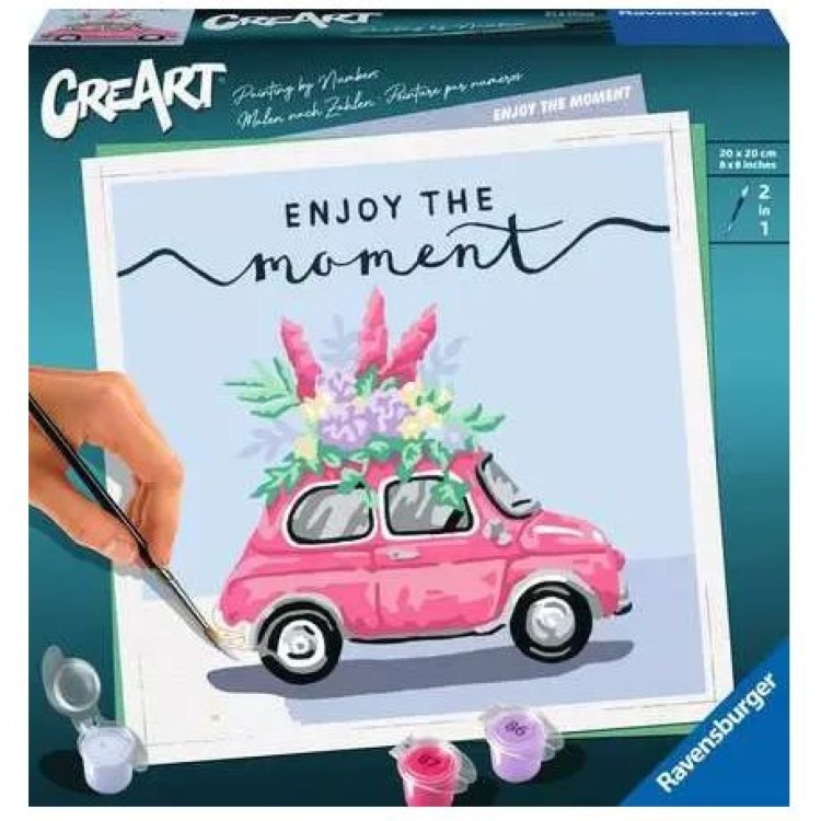Ravensburger CreArt Paintig By Numbers Enjoy The Moment 20116
