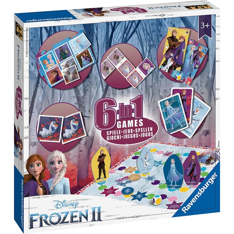 Ravensburger Disney Frozen 2 6-in-1 Games 20427