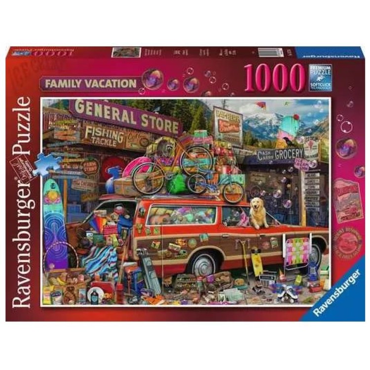 Ravensburger Family Vacation 1000 Piece Puzzle 16776