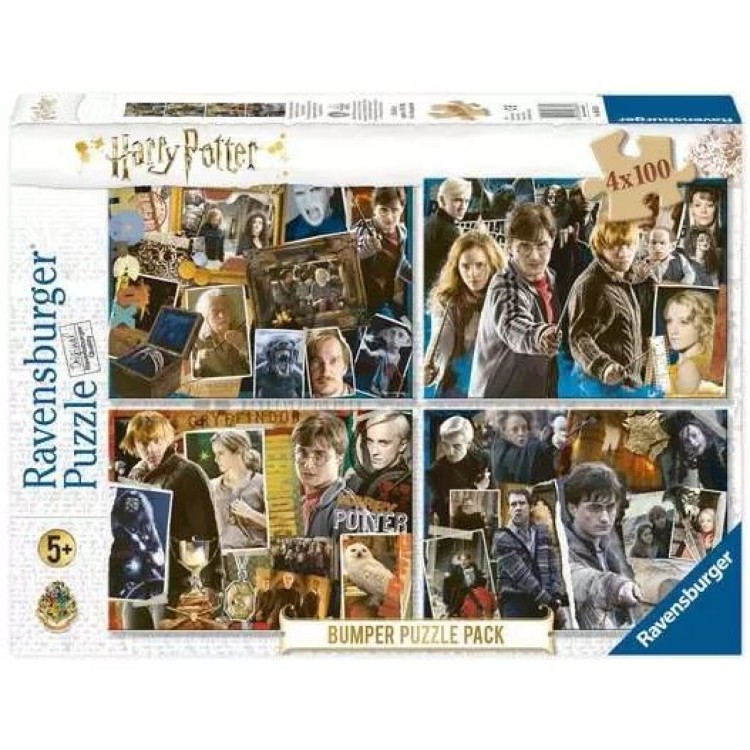 Ravensburger Harry Potter 4 x 100 Piece Bumper Puzzle Pack 6832