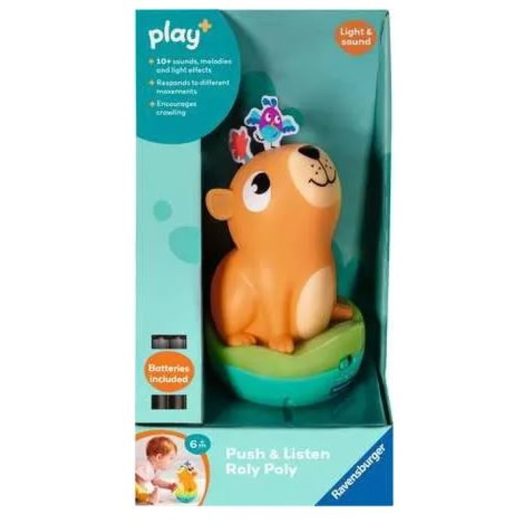 Ravensburger Play+ Push & Listen Roly Poly Capybara 6m+