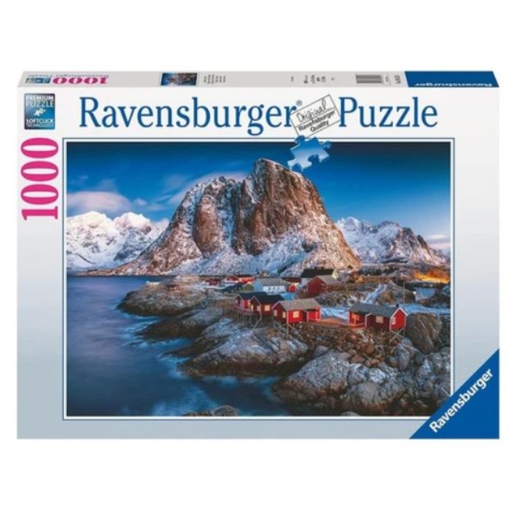 Ravensburger Village On Lofoten Islands 1000 Piece Puzzle 80523