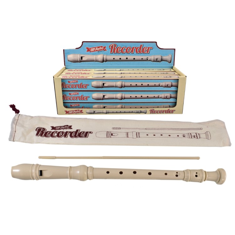 Retro Recorder Musical Instrument In Colour Box TY2174