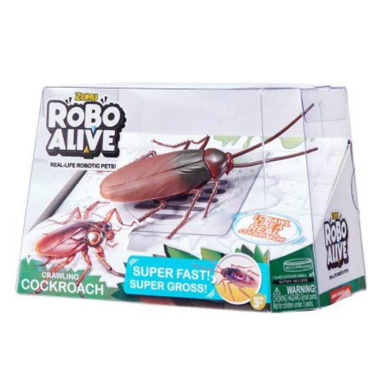 Robo Alive Crawling Cockroach Glow In The Dark