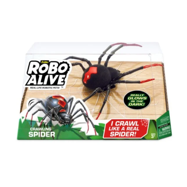 Robo Alive Crawling Spider Glow in the Dark