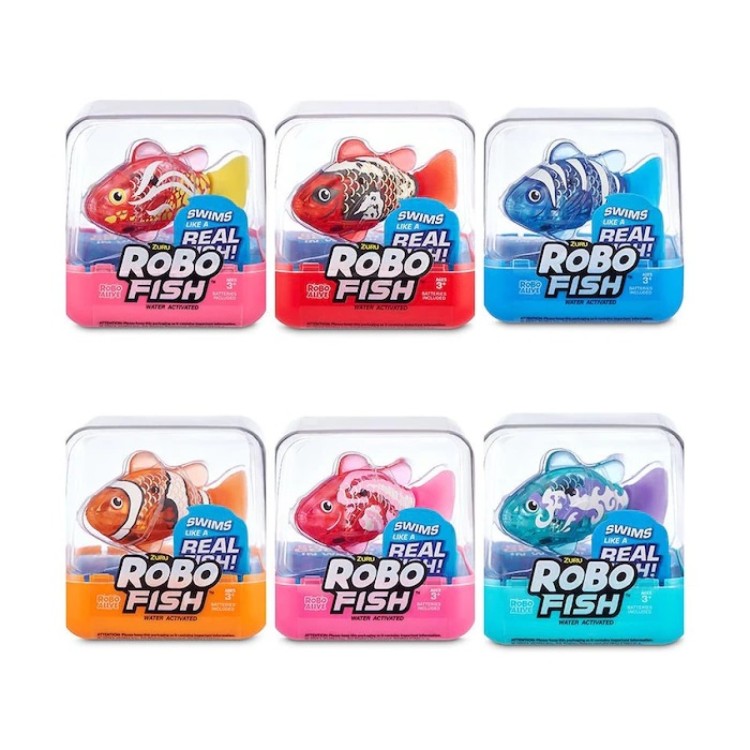 Robo Alive RoboFish Water Activated Colour Change Assortment