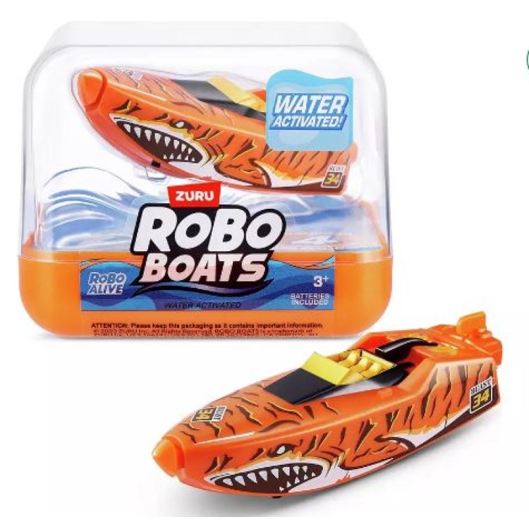 Robo Alive Water Activated Robo Boats ONE SUPPLIED