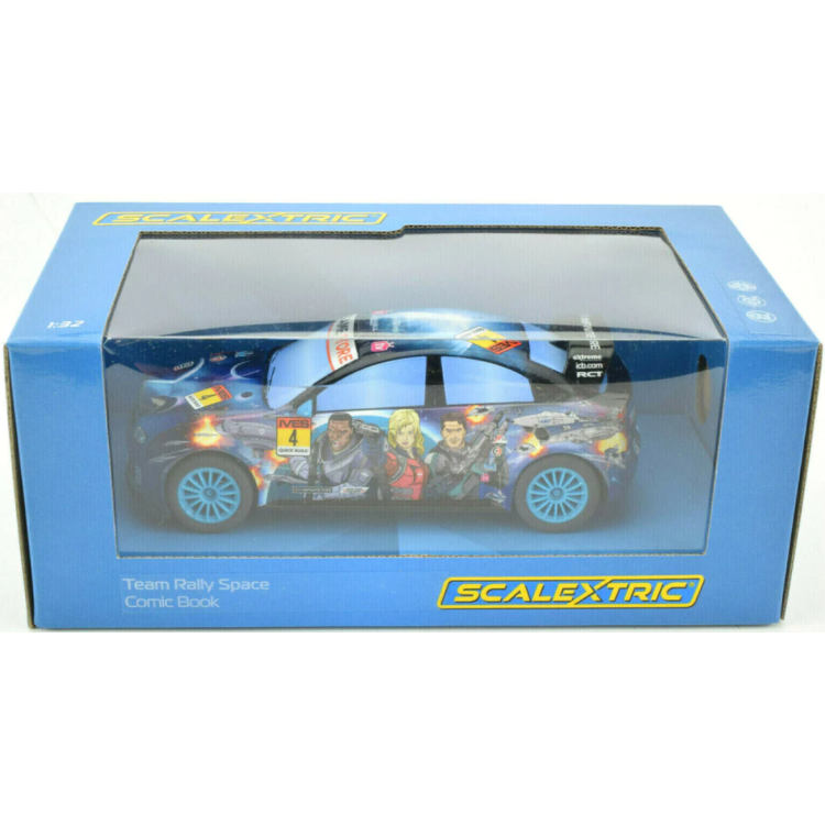 REFURBISHED ITEM Scalextric C3962 Team Rally Space Comic Book Car
