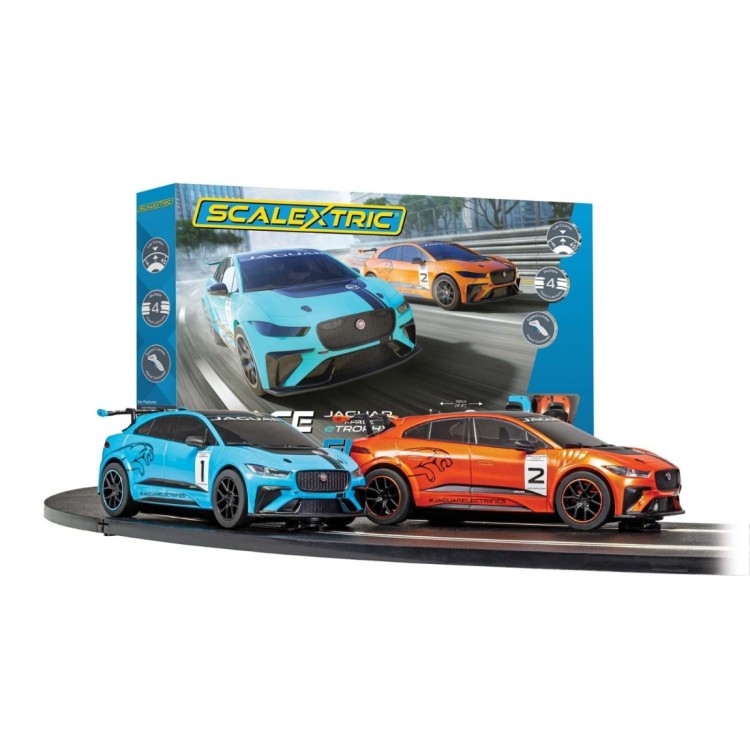 Scalextric I-Pace Challenge (2 x Jaguar I-Pace) C1401M IN STORE OR CLICK AND COLLECT ONLY FROM OUR SHOP IN WESTCLIFF ON SEA, ESSEX