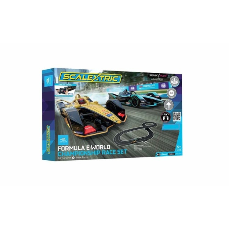 Scalextric Spark Plug Formula E World Championship Race Set C1423M - only available in store or via Click and Collect from our shop in Westcliff on Sea, Essex