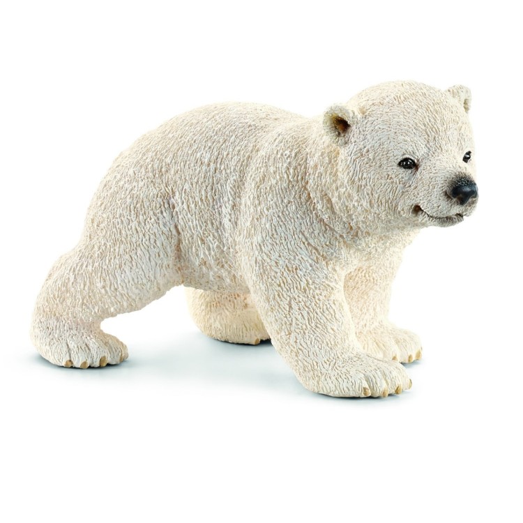 Schleich 14708 Polar Bear Cub, Walking 