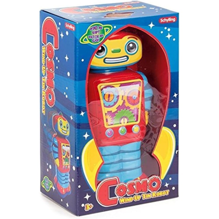 Schylling Cosmo Wind Up Tin Robot
