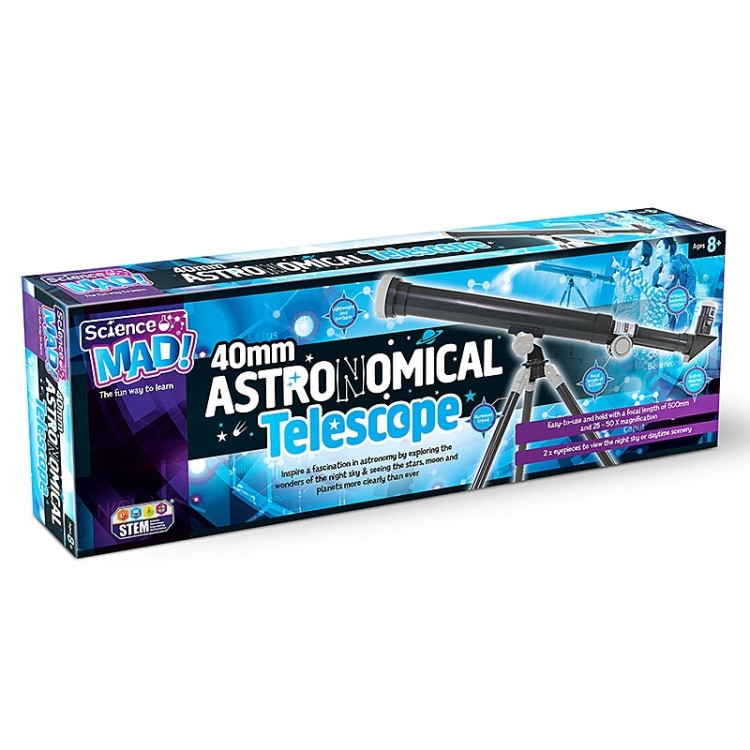 Science Mad! 40mm Astronomical Telescope