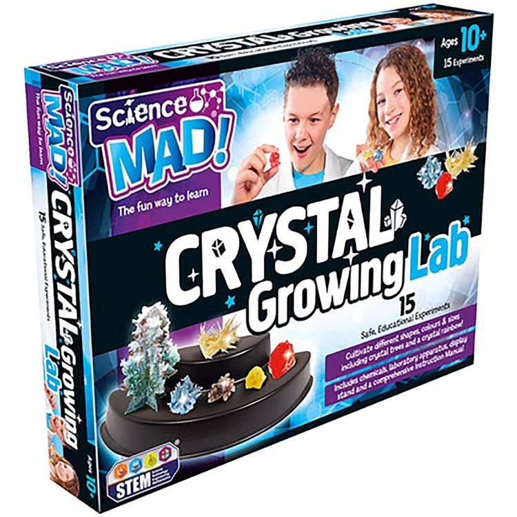 Science Mad Crystal Growing Lab 10+