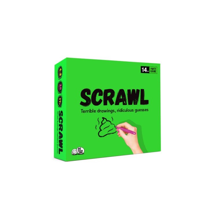 Big Potato Games - Scrawl Party Game 12+