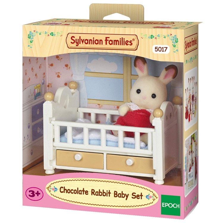 Sylvanian Families Chocolate Rabbit Baby Set 5017