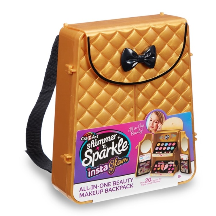 Shimmer 'n Sparkle InstaGlam All In One Beauty Makeup Backpack 07314