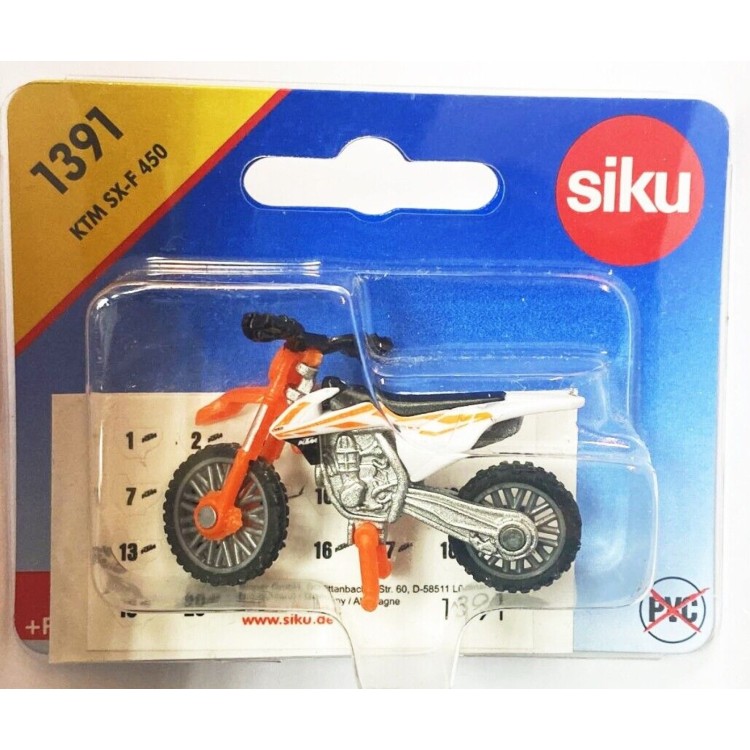 Siku 1391 KTM SX-F 450 Bike 1:87