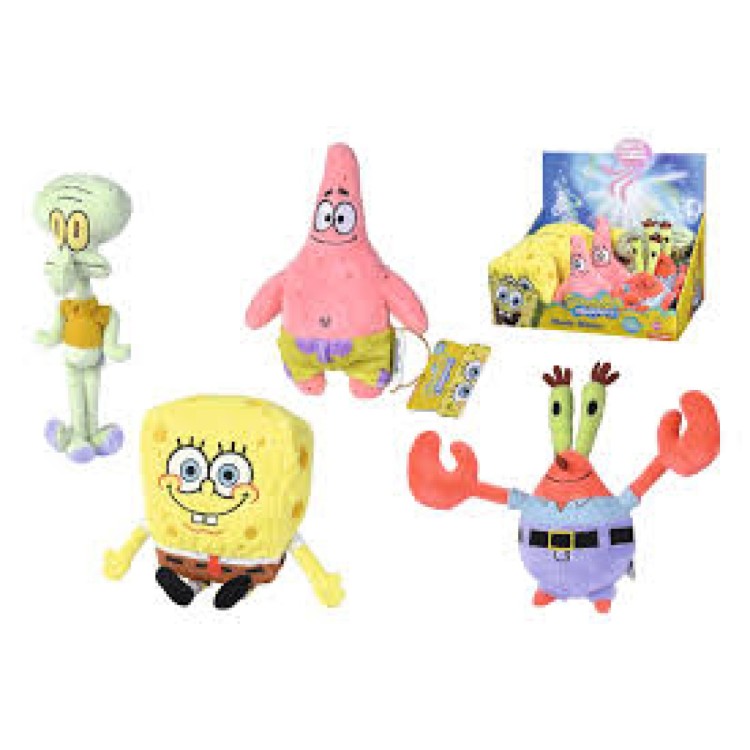 Simba Spongebob SquarePants Plush Asst.