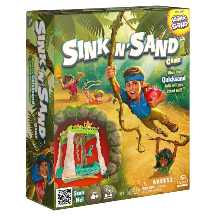 SPM Sink n' Sand Board Game With Kinetic Sand