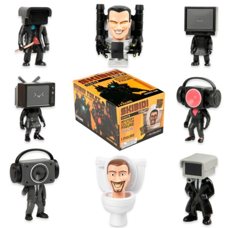Skibidi Toilet Mystery Figure Blind Box Series 1