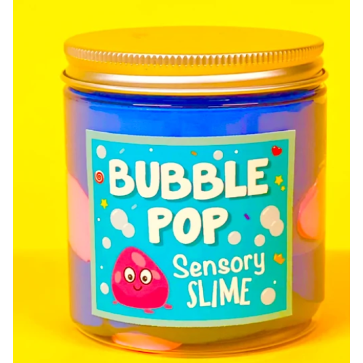 Slime Party Sensory Slime Tub - Bubble Pop