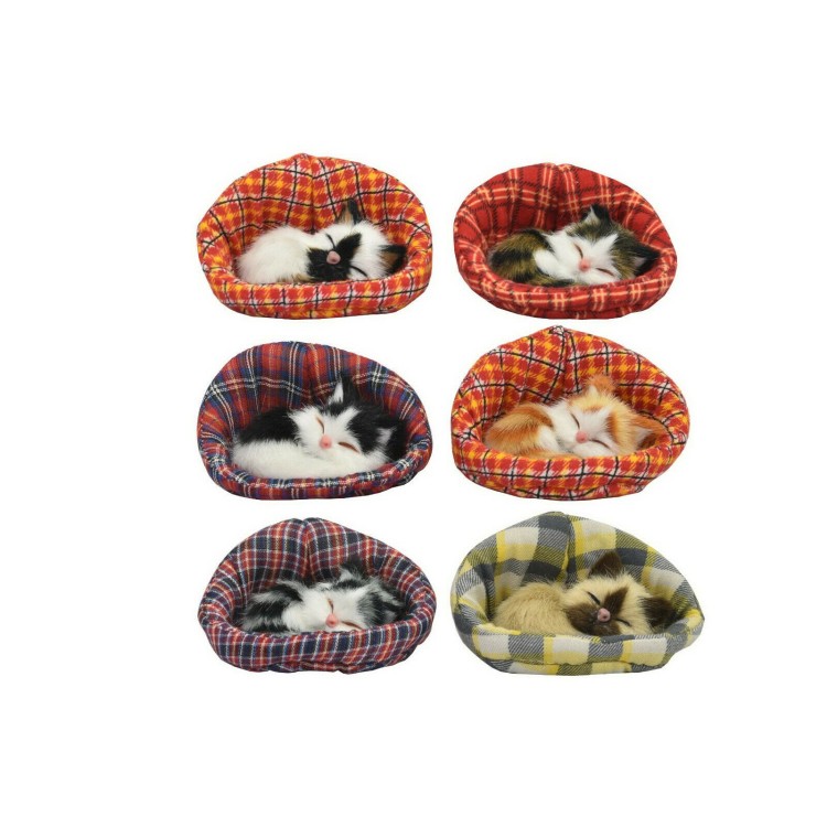 Small Kittens In Basket (6 Assorted) TY9194