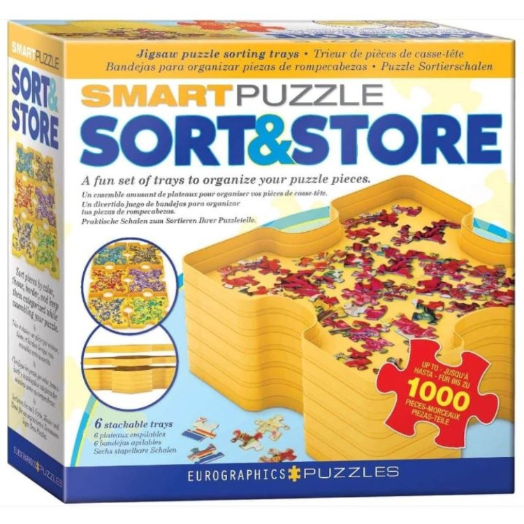 Smart Puzzle Sort & Store Trays To Organise Your Puzzle Pieces