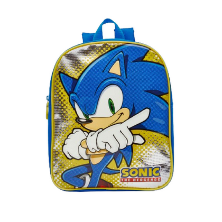 William Lamb Sonic The Hedgehog Metallic Backpack