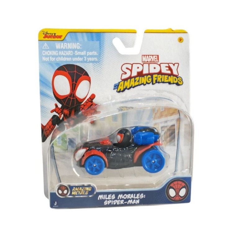 Spidey And His Amazing Friends Amazing Metals Die Cast Vehicle - Miles Morales