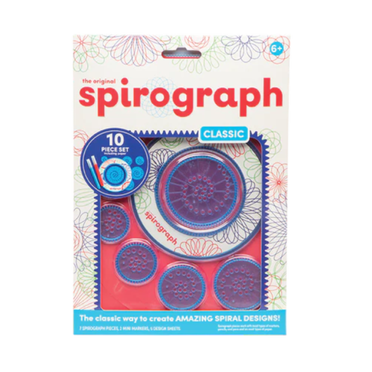 The Original Spirograph Envelope 10 Piece Set - Classic