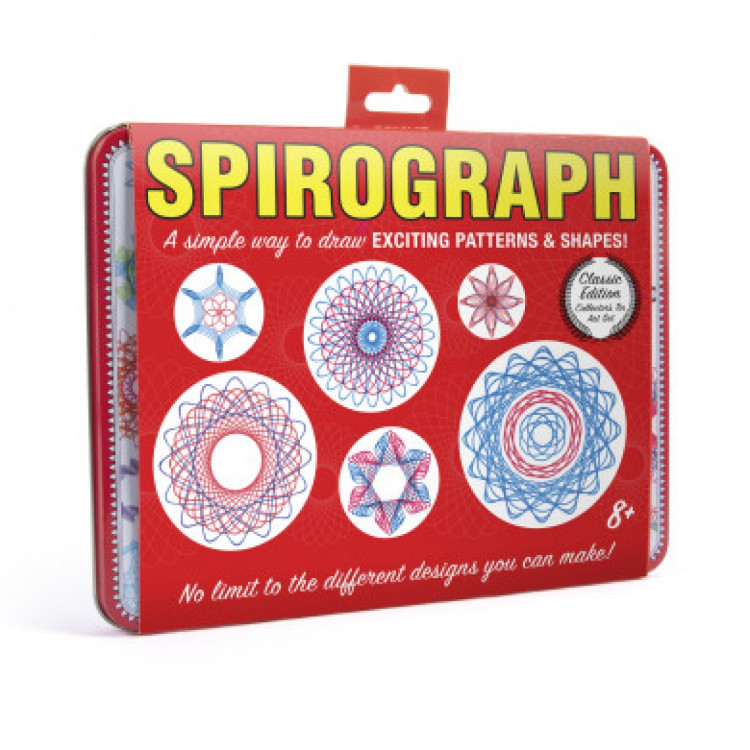 Spirograph Retro Set in Tin (dented box)