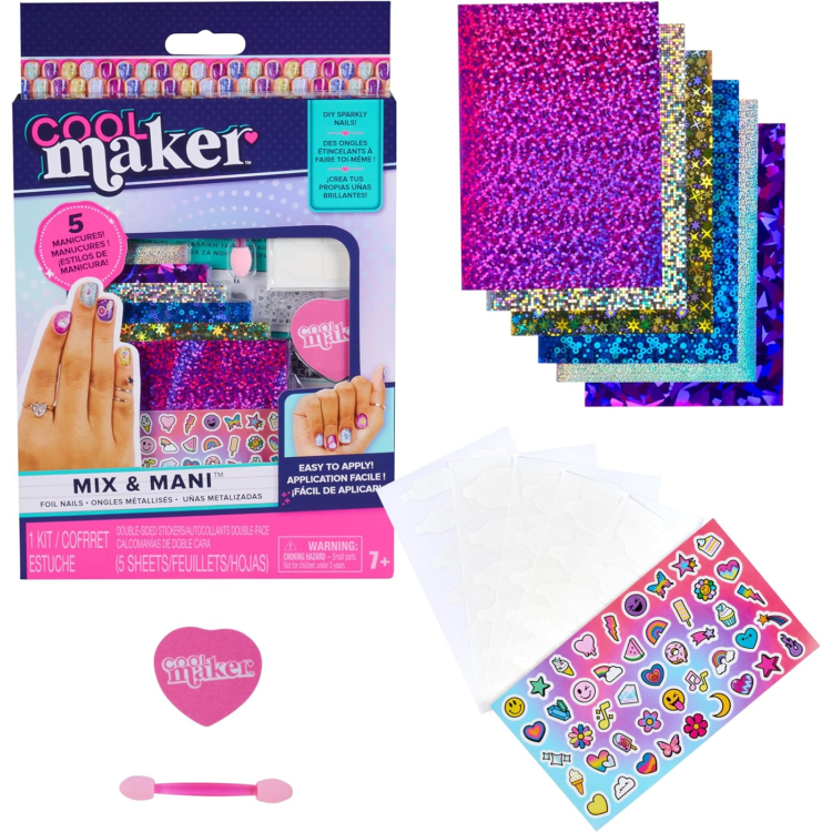 SPM Cool Maker Go Glam Foil Nails