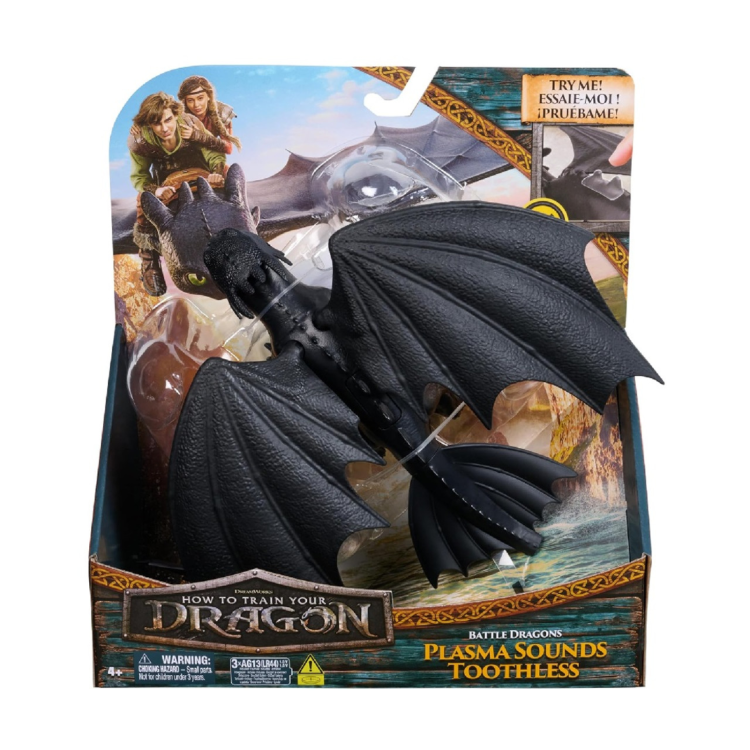 SPM Dreamworks How To Train Your Dragon Battle Dragons - Plasma Sounds Toothless