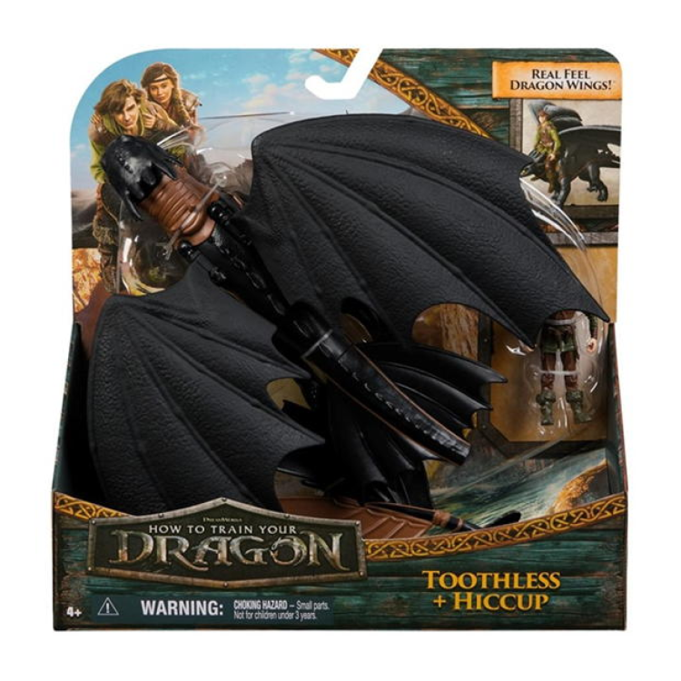 SPM Dreamworks How To Train Your Dragon Viking Figure & Dragon Set Assortment