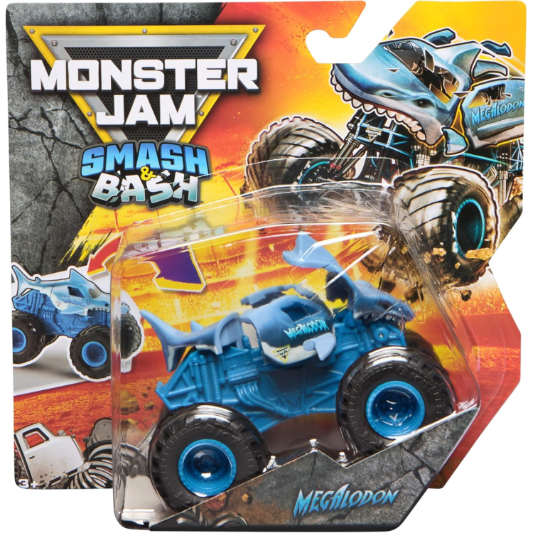 SPM Monster Jam Smash & Bash 1:64 Asst