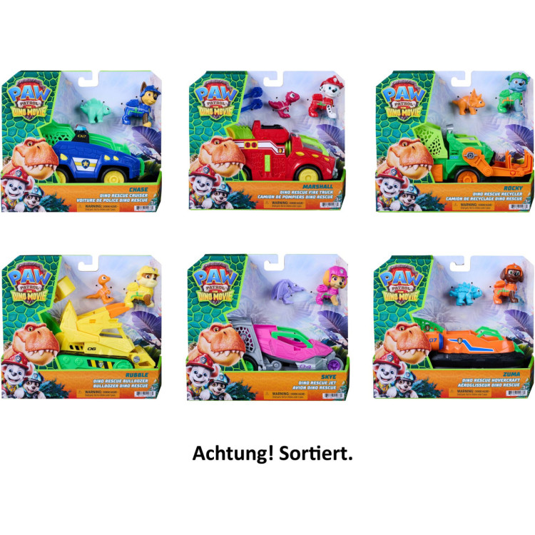 SPM Paw Patrol Dino Rescue Cruiser Assorted Characters 6075800