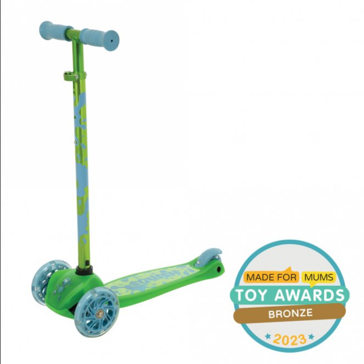 Squish Mini Flex Tilt LED Scooter - Green