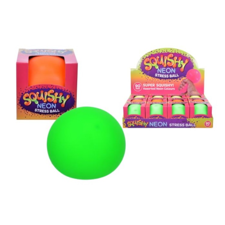Squishy Neon Stress Ball TY5409