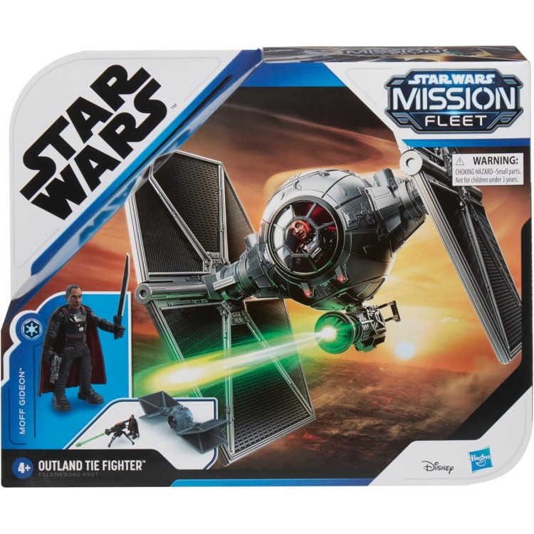 Hasbro Star Wars Mission Fleet - Moff Gideon + Outland Tie Fighter