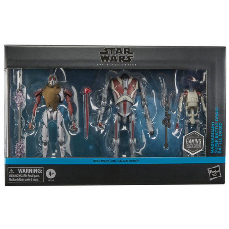 Star Wars The Black Series - Magnaguard, Super Battle Droid & Battle Droid (Jedi Survivor) READ DESCRIPTION