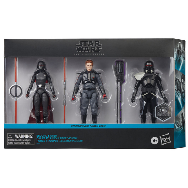 Star Wars The Black Series - Second Sister, Cal Kestis & Purge Trooper (Fallen Order) READ DESCRIPTION