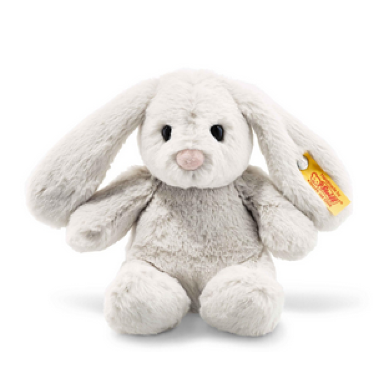 Steiff Hoppie Light Grey Rabbit 18cm Plush 080463