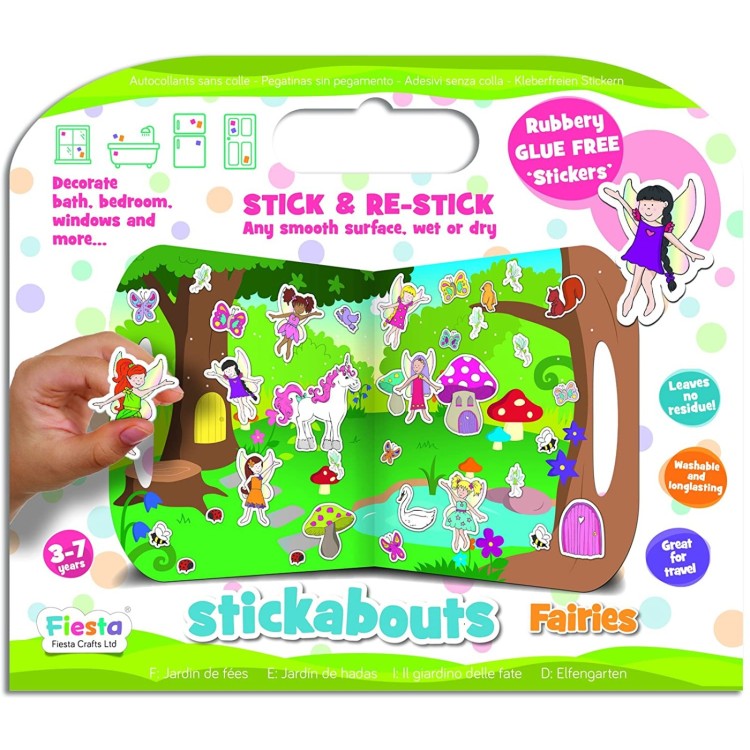 Stickabouts Reusable Stickers Fairies