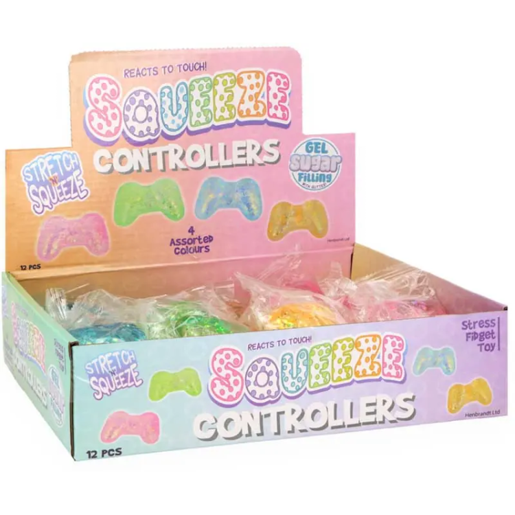 STRETCH AND SQUEEZE GAME CONTROLLER