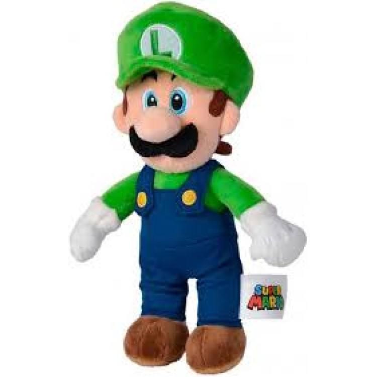 Simba Super Mario 20cm Plush - Luigi