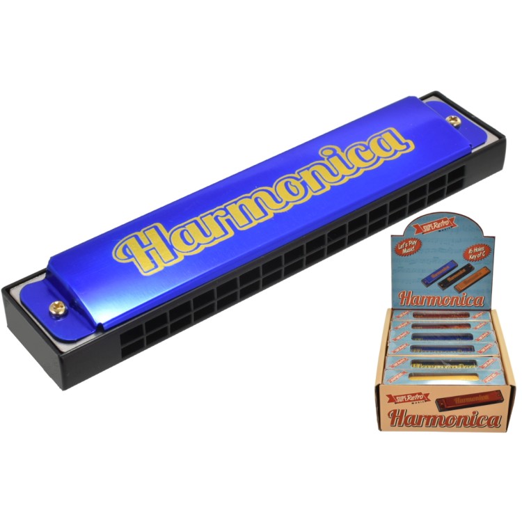 KTL Super Retro 16 Hole Harmonica TY9677