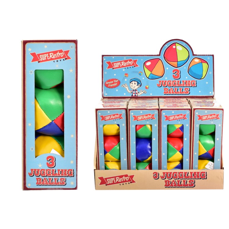 KTL Super Retro Juggling Balls 3 pack TY9152