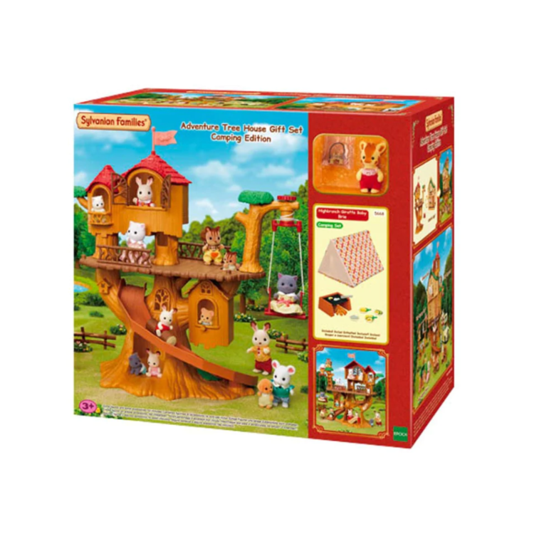 Sylvanian Families Adventure Tree House Gift Set