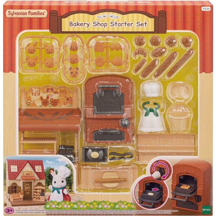 Epoch Sylvanian Families Bakery Shop Starter Set 5536